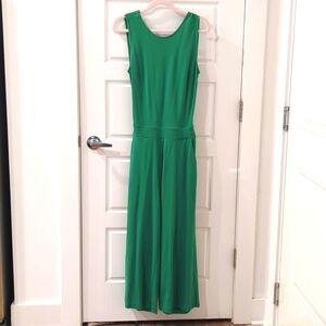 New York & Company green jumpsuit
